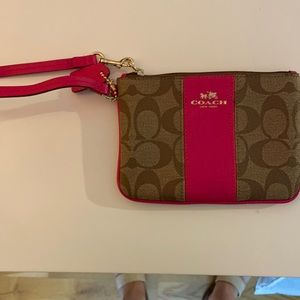 Coach wristlet